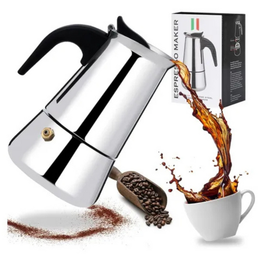 CAFETERA ITALIANA DE ACERO