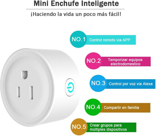 ENCHUFE INTELIGENTE WIFI