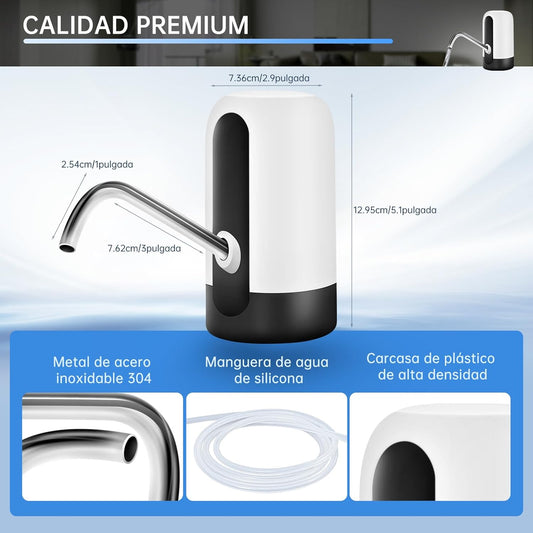 DISPENSADOR DE AGUA ELECTRICO RECARGABLE