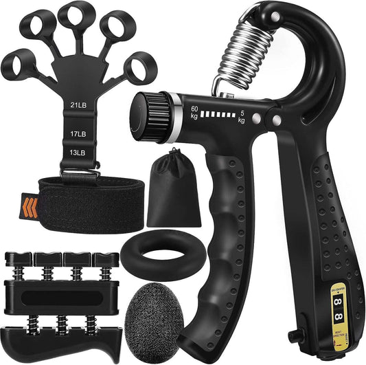 KIT HAND GRIP EJERCITADORES DE MANO X5