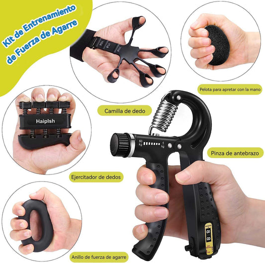 KIT HAND GRIP EJERCITADORES DE MANO X5
